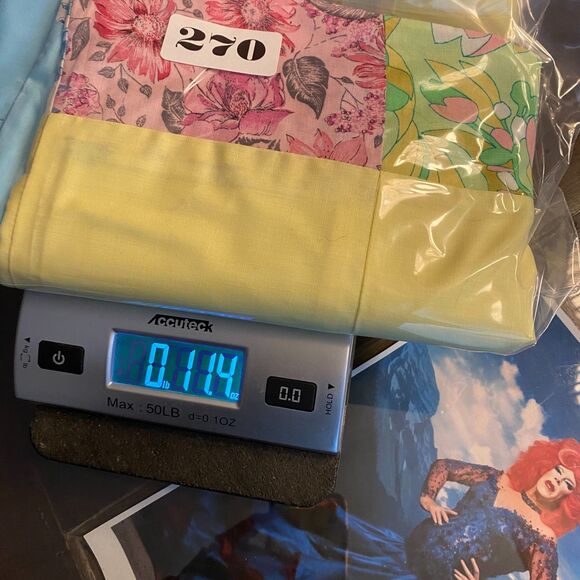 VTQ Patchwork Quilt Top Layer Mariner Sailing Ship 54x54" - Picture 10 of 10